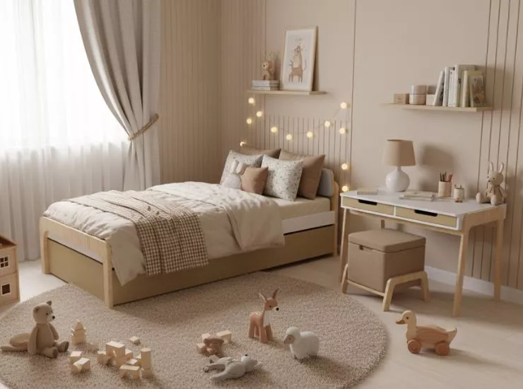 Modułowe biurko do nauki i zabawy - obrazek 2