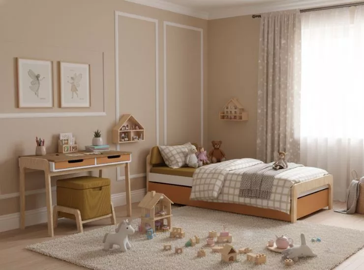 Modułowe biurko do nauki i zabawy - obrazek 4