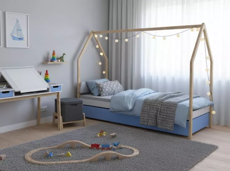 Łóżko domek - obrazek 2