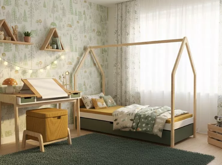 Łóżko domek - obrazek 3