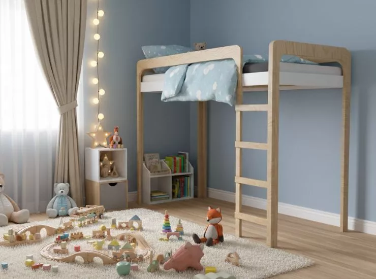 Łóżko z antresolą - obrazek 3