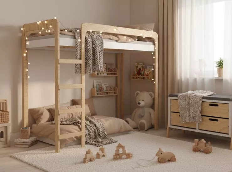 Łóżko z antresolą - obrazek 4