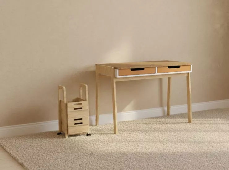 Organizer z szufladami na biurko - obrazek 4